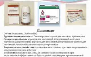 Кашель при приеме пульмикорта